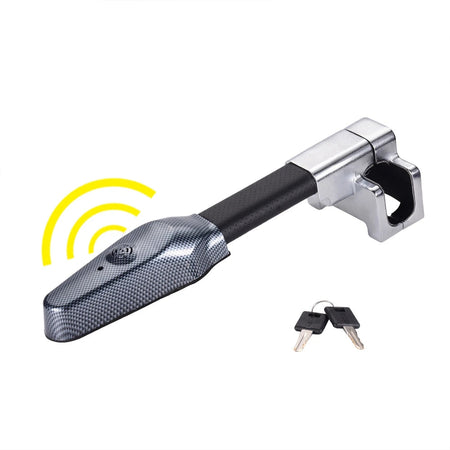 AUMOHALL Universal Steering Wheel Lock - Anti-Theft Car Security Clamp Alarm Lock / france