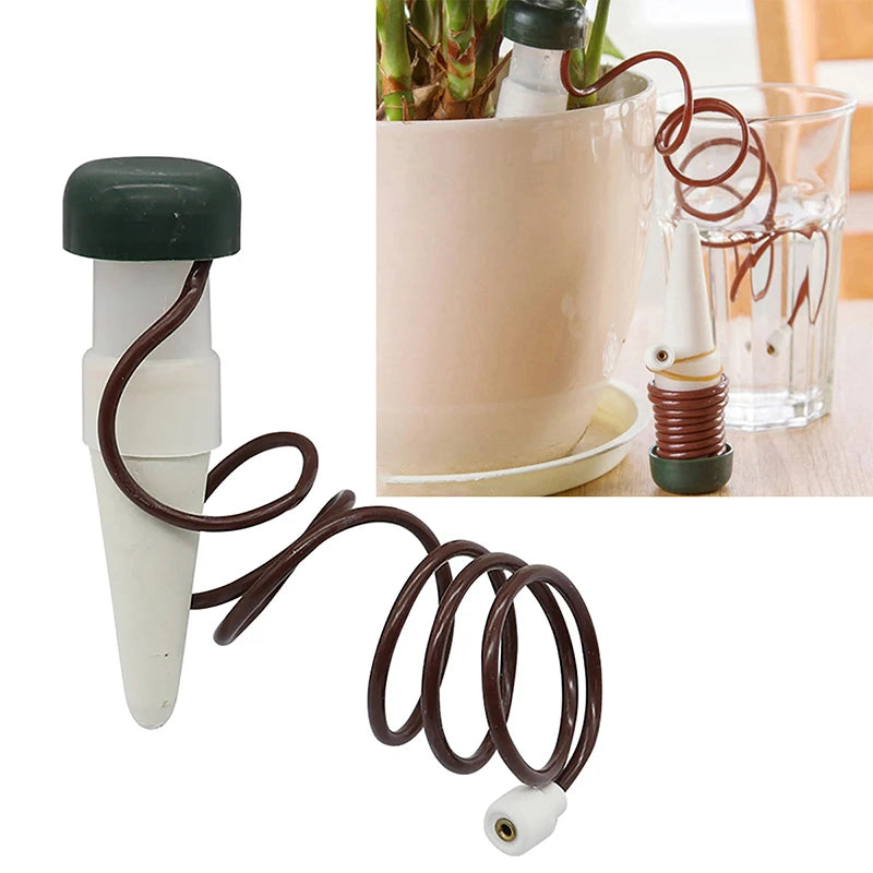 Automatic Ceramic Houseplant Watering System  4pcs