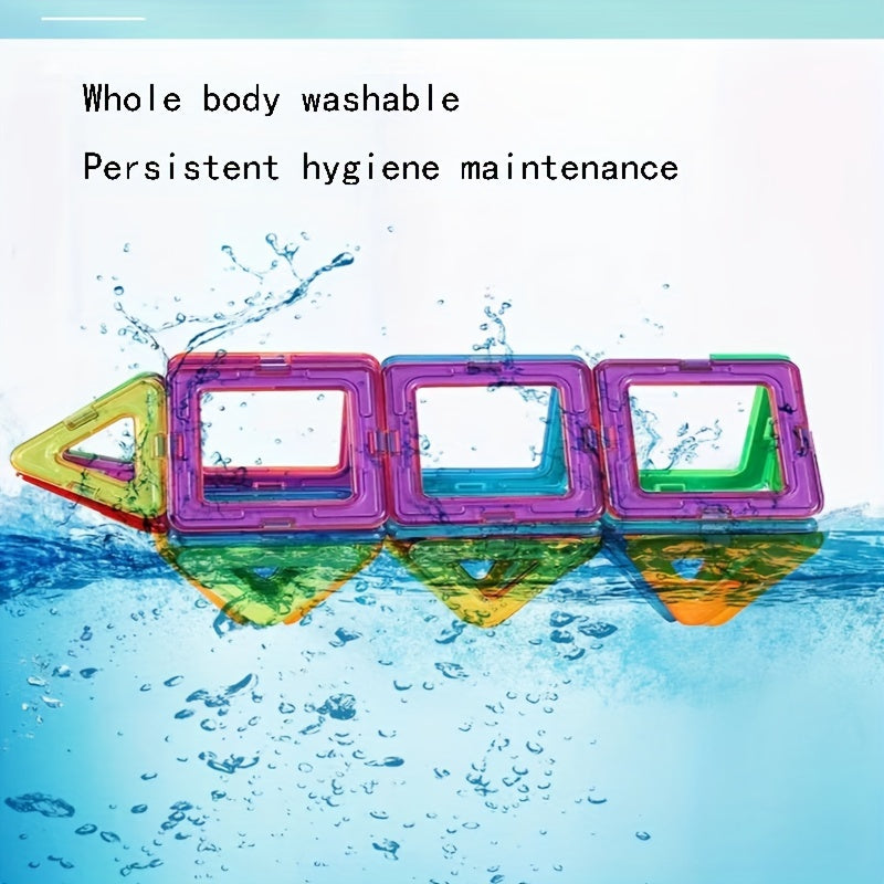 Magnetic Building Blocks Toy - Educational Gift for Kids Over 3 Years Old