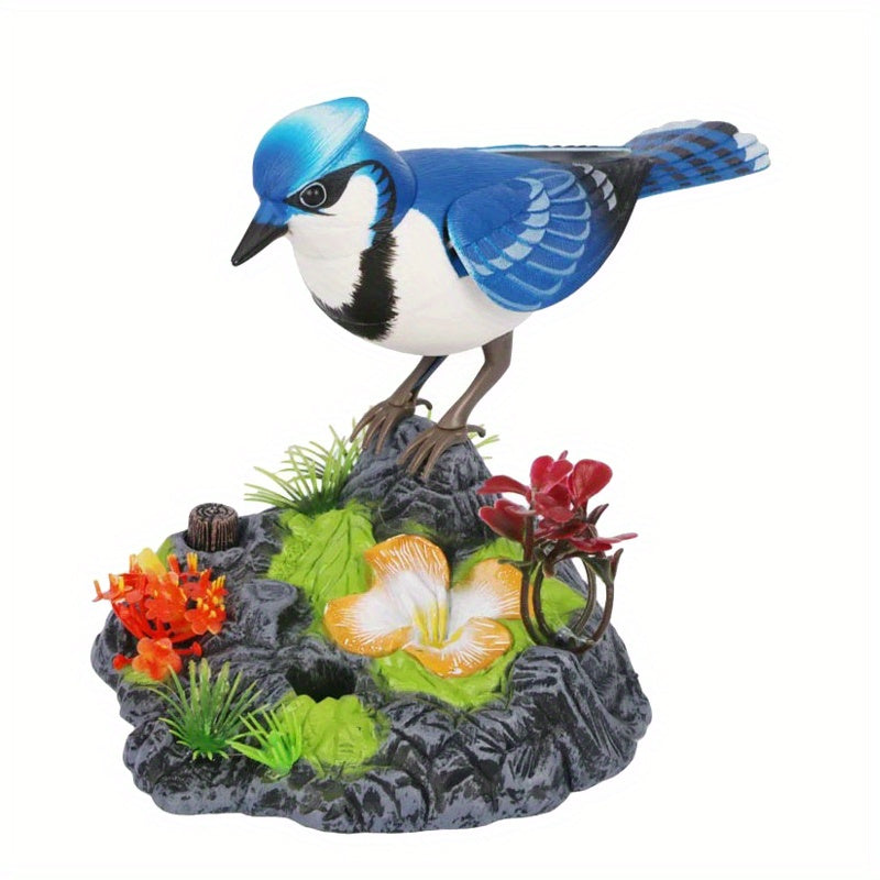 Interactive Voice-Activated Parrot Decoration &amp; Toy 510E