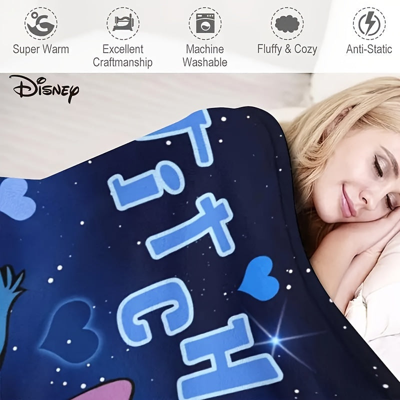 Disney Stitch Cartoon Blanket - Cute & Cozy Throw for Four Seasons Travel - Cyprus