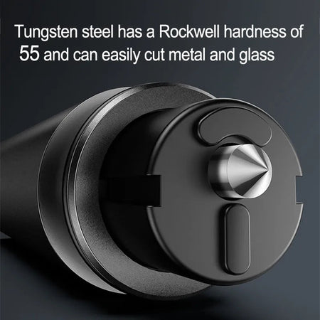 Baseus Car Window Glass Breaker Safety Hammer Seat Belt Cutter Auto Life-Saving Escape Emergency Accessoyies Tool Kit