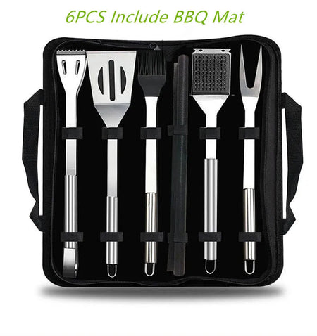 BBQ Tools Set Barbecue Utensil AccessoriesThermometer Barbeque Grilling  Accessories  Outdoor Gril Tools Set Bbq Utensil Set