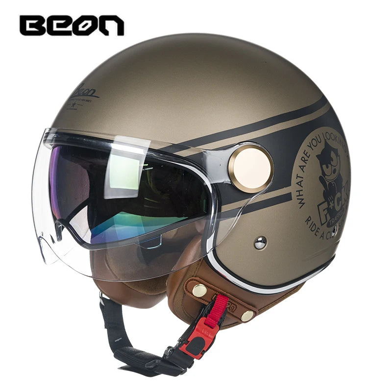 BEON B120 Motorcycle Helmet Twin Shield Motorbike helmet casco capacete ECE Certification helmets