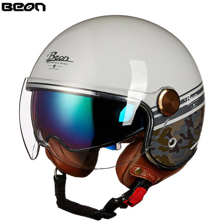 BEON B120 Motorcycle Helmet Twin Shield Motorbike helmet casco capacete ECE Certification helmets