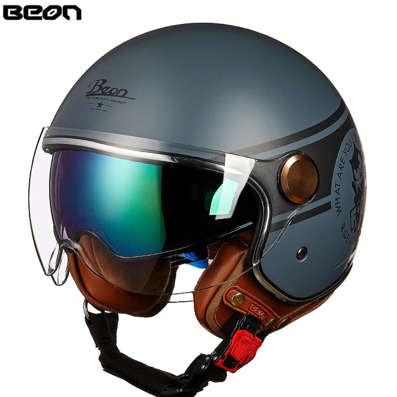 BEON B120 Motorcycle Helmet Twin Shield Motorbike helmet casco capacete ECE Certification helmets