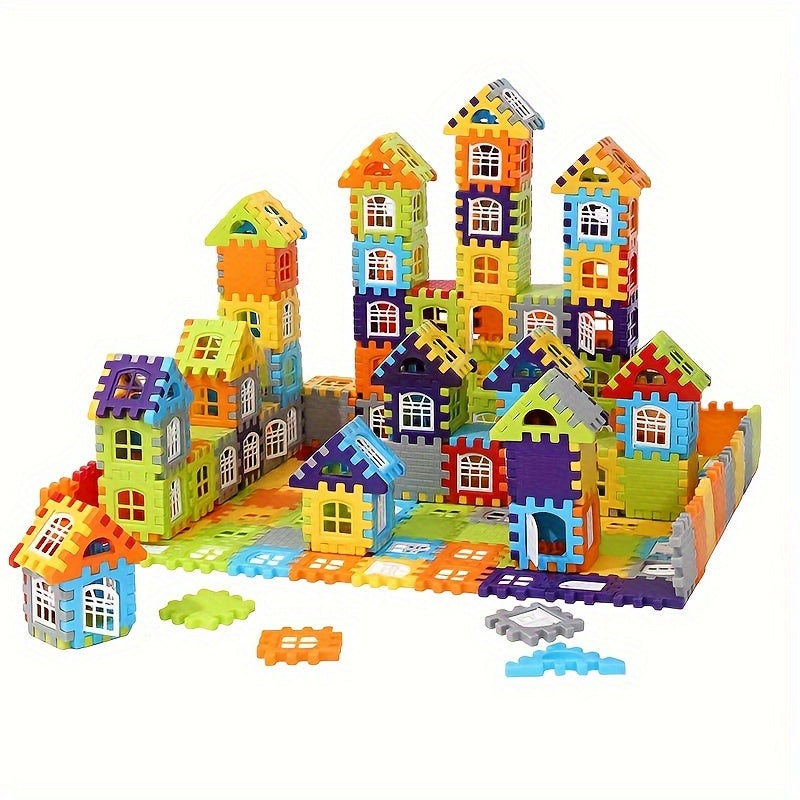 Large House Assembly Building Blocks - Educational DIY Toys