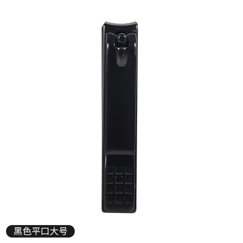 Black Nail Clipper Cutter Stainless Stee Professional Manicure Trimmer High Quality Toe Nail Clippers Knife Manicure Tools