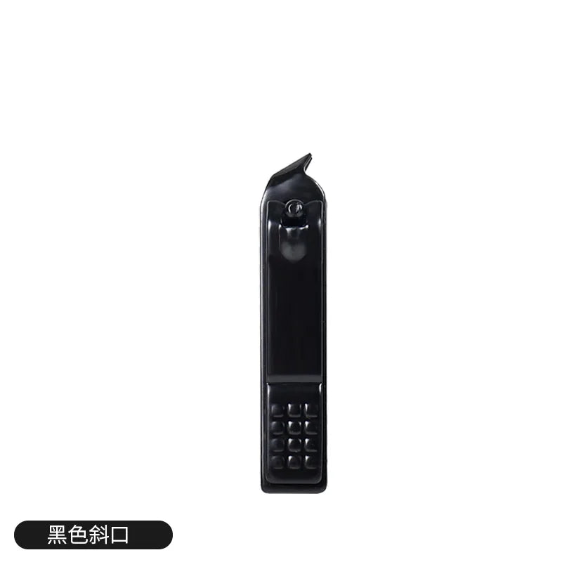 Black Nail Clipper Cutter Stainless Stee Professional Manicure Trimmer High Quality Toe Nail Clippers Knife Manicure Tools