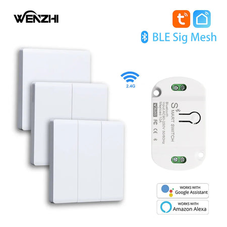 BLuetooth/BLE Switch Module Relay For Light LAMP On/Off 2.4G Wireless Remote Control Tuya Smart Life Timer DIY Home Automation