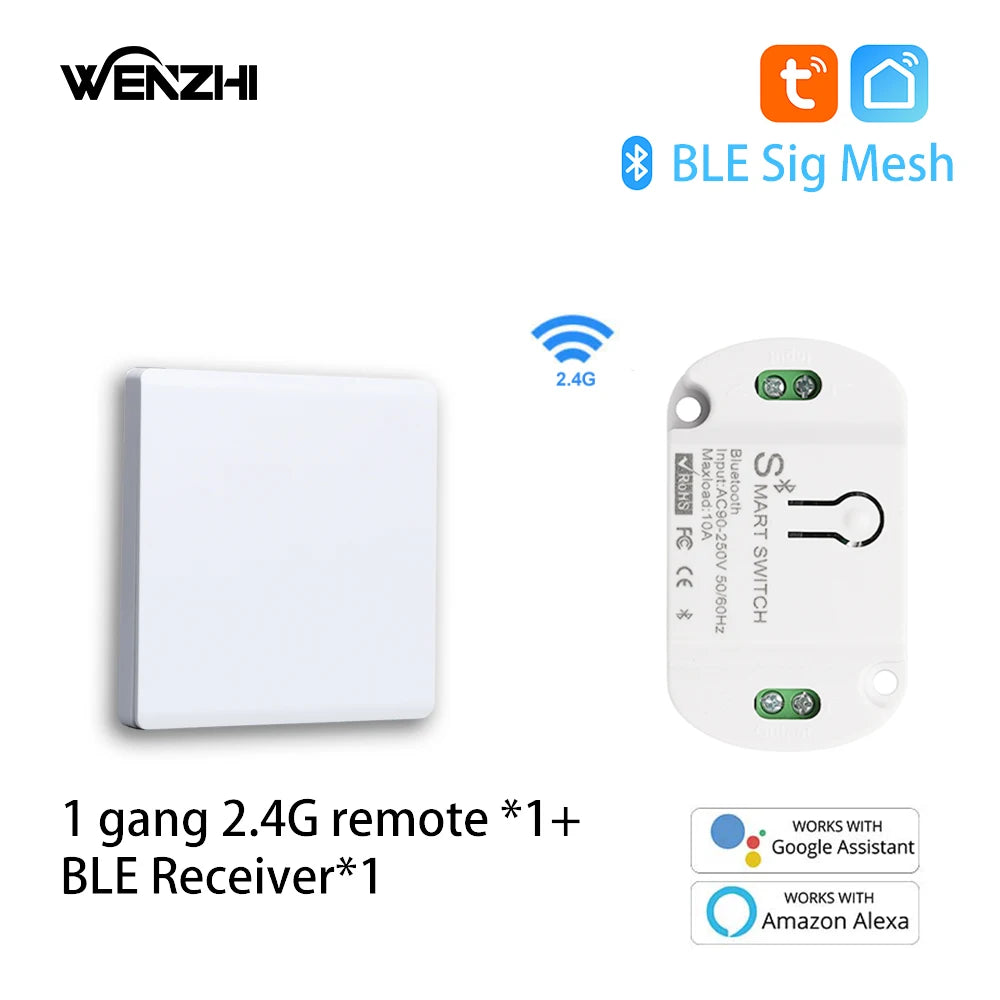 BLuetooth/BLE Switch Module Relay For Light LAMP On/Off 2.4G Wireless Remote Control Tuya Smart Life Timer DIY Home Automation