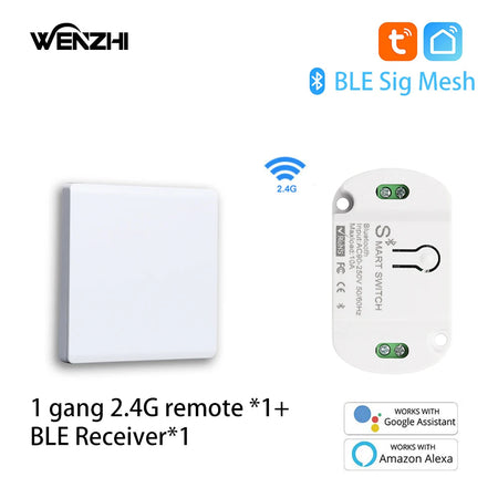 BLuetooth/BLE Switch Module Relay For Light LAMP On/Off 2.4G Wireless Remote Control Tuya Smart Life Timer DIY Home Automation