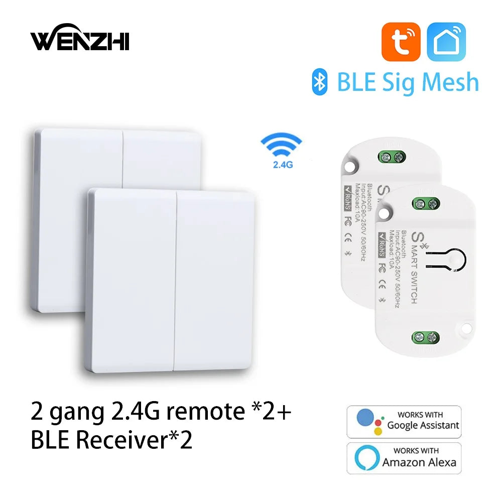 BLuetooth/BLE Switch Module Relay For Light LAMP On/Off 2.4G Wireless Remote Control Tuya Smart Life Timer DIY Home Automation