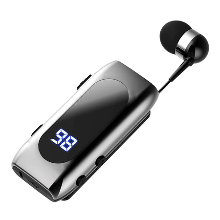 Bluetooth Headset K55 BT V5.2 Talk/Music Time 20 Hours,LED Digital Display,Noice Cancelling Wireless Earphones