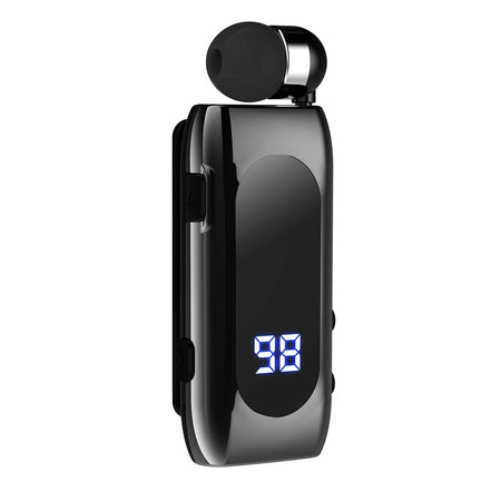 Bluetooth Headset K55 BT V5.2 Talk/Music Time 20 Hours,LED Digital Display,Noice Cancelling Wireless Earphones black / CHINA
