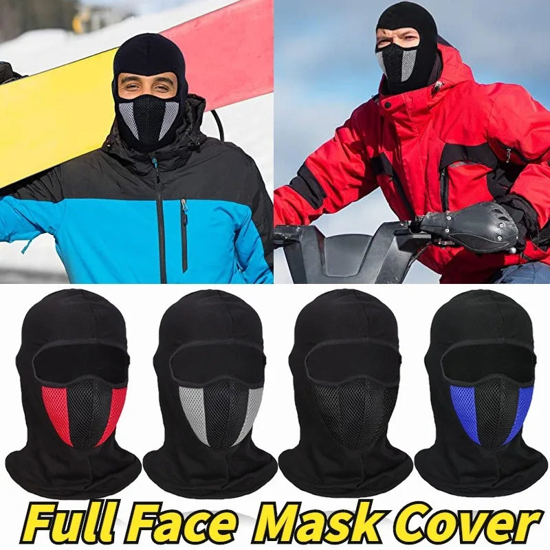 Breathable Motorcycle Full Face Balaclava: Windproof &amp;amp; Dustproof Hat