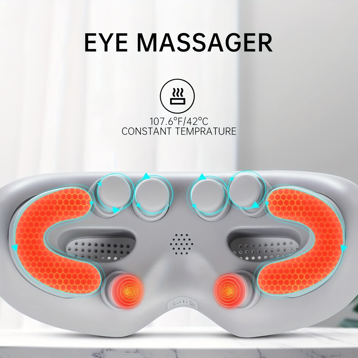 Hot Eye Massager - Music Eye Mask No Electricity For Home