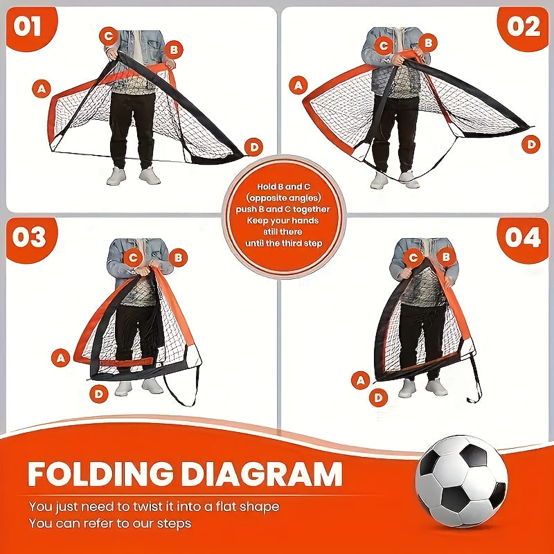 Ultimate Portable Soccer Goal Set for Training and Play