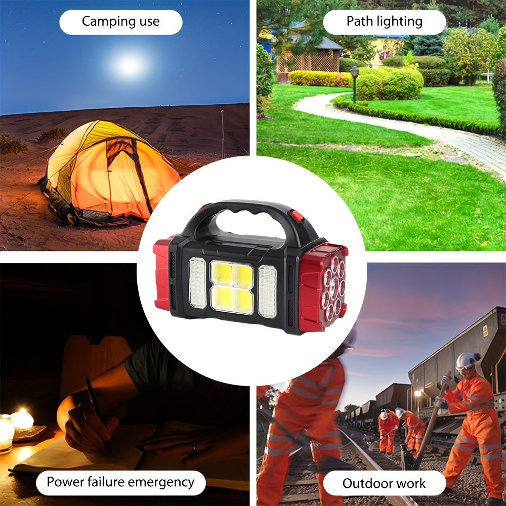 LiHang Rechargeable LED Searchlight - Portable 4-Mode Spotlight for Outdoor Adventures