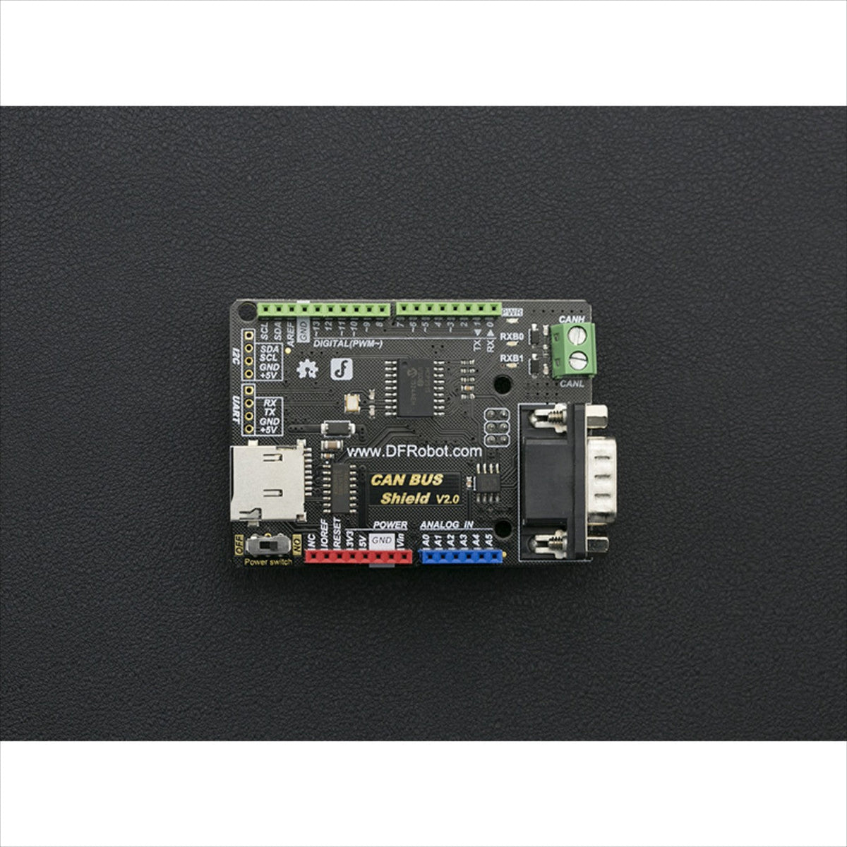 CAN-BUS V2.0 Shield For Arduino Uno Microcontroller