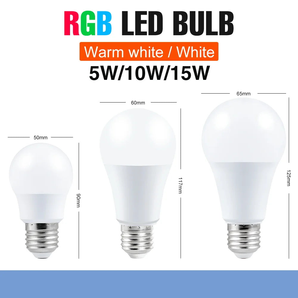 CanLing RGB LED Bulb Lights with Remote Control