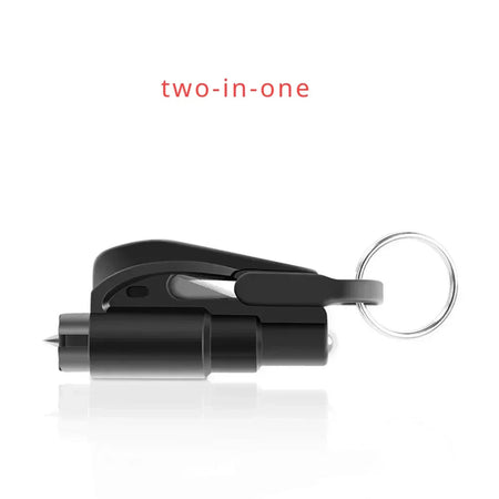 Car Safety Hammer Auto Emergency Glass Window Breaker Seat Belt Cutter Life-Saving Car Emergency Escape Hammer Survival Whistle