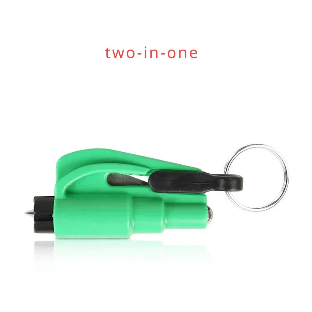 Car Safety Hammer Auto Emergency Glass Window Breaker Seat Belt Cutter Life-Saving Car Emergency Escape Hammer Survival Whistle