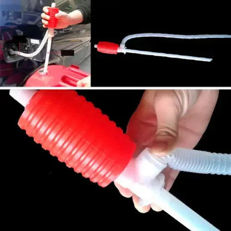 Car Truck Hand Pump Fuel Oil Gasoline Diesel Transfer Sucker Manual Fuel Pump Siphon Suction Water Fuel Transfer Pump Accessory