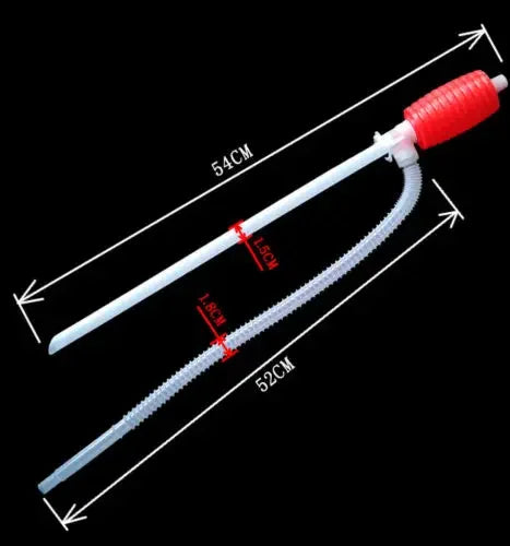 Car Truck Hand Pump Fuel Oil Gasoline Diesel Transfer Sucker Manual Fuel Pump Siphon Suction Water Fuel Transfer Pump Accessory