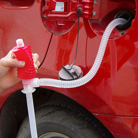 Car Truck Hand Pump Fuel Oil Gasoline Diesel Transfer Sucker Manual Fuel Pump Siphon Suction Water Fuel Transfer Pump Accessory