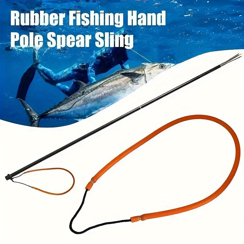 GTQPS Heavy-Duty Latex Fishing Hand Pole Spear Sling &ndash; Durable High-Elasticity Spearfishing Band