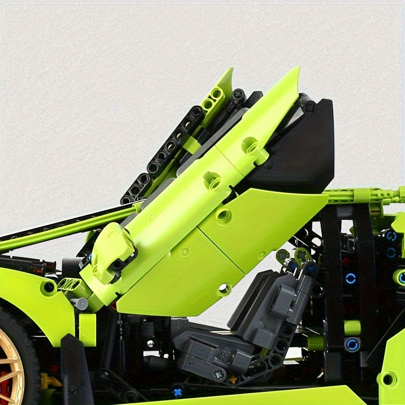 High Difficulty Adult Building Blocks Car Toy Sports Car Model - Ideal for Living Room Decor - Great as Halloween and Christmas Gift