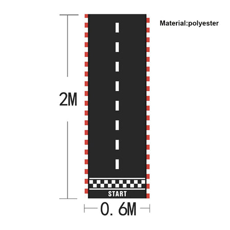 Checkered Race Car Party Tablecloth - Racing Birthday Party Decor Olive / As show