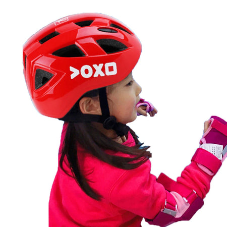 Children's Integrally-molded Cycling Helmet  Red / M 8-12 years old