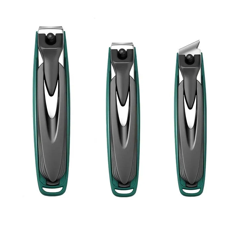 Colorful Nail Clippers Anti-Splash Nail Cutter Detachable Design Fingernail Clippers Stainless Steel Manicure Nail Tool