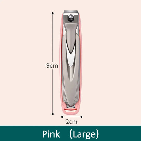 Colorful Nail Clippers Anti-Splash Nail Cutter Detachable Design Fingernail Clippers Stainless Steel Manicure Nail Tool