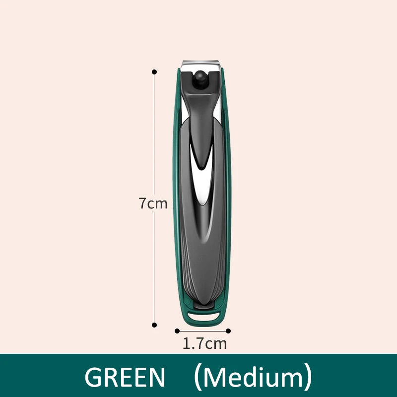 Colorful Nail Clippers Anti-Splash Nail Cutter Detachable Design Fingernail Clippers Stainless Steel Manicure Nail Tool