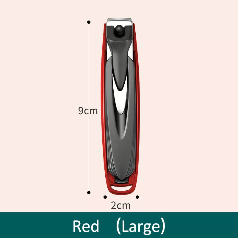 Colorful Nail Clippers Anti-Splash Nail Cutter Detachable Design Fingernail Clippers Stainless Steel Manicure Nail Tool