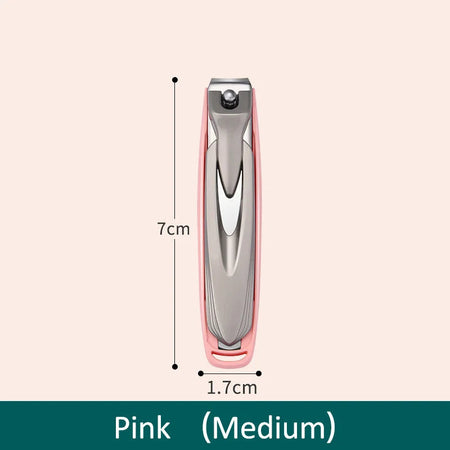 Colorful Nail Clippers Anti-Splash Nail Cutter Detachable Design Fingernail Clippers Stainless Steel Manicure Nail Tool