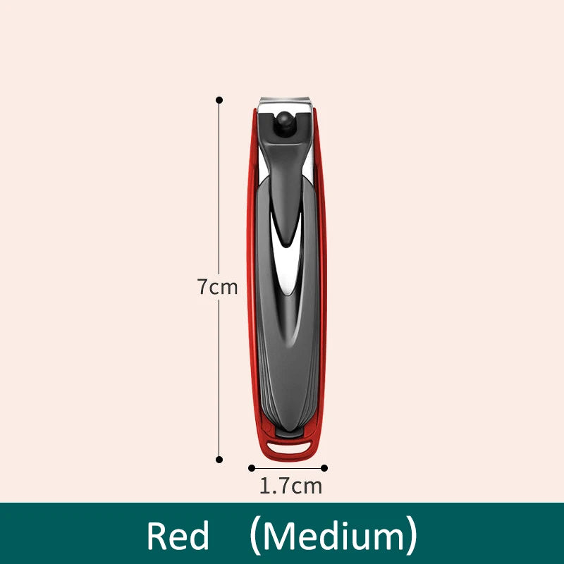 Colorful Nail Clippers Anti-Splash Nail Cutter Detachable Design Fingernail Clippers Stainless Steel Manicure Nail Tool