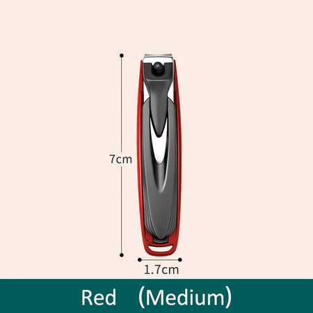 Colorful Nail Clippers Anti-Splash Nail Cutter Detachable Design Fingernail Clippers Stainless Steel Manicure Nail Tool
