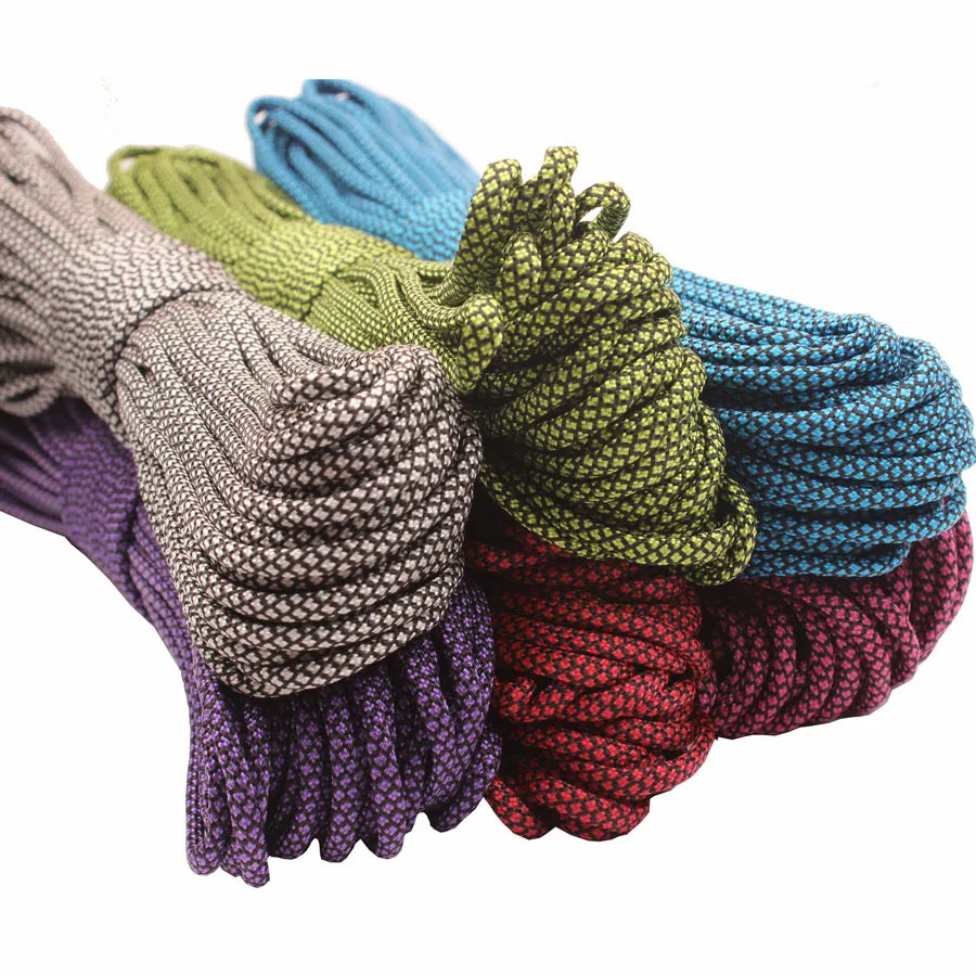 Colourful 550 Paracord 4mm 100ft Rope for Hiking &amp;amp; Camping