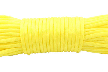 Colourful 550 Paracord 4mm 100ft Rope for Hiking &amp;amp; Camping