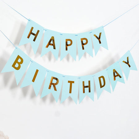 Colourful Happy Birthday Banner Set - 13 Pieces 06