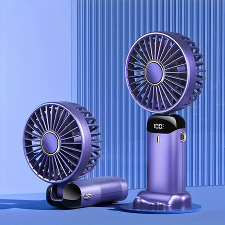 Compact Desk Personal Fan with Digital Display