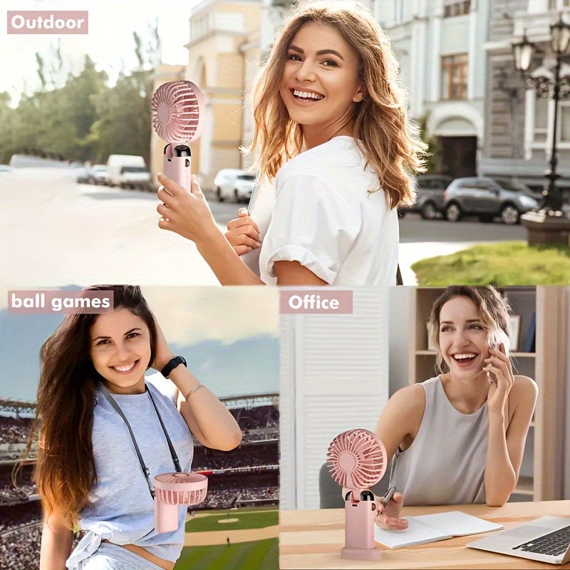Compact Desk Personal Fan with Digital Display