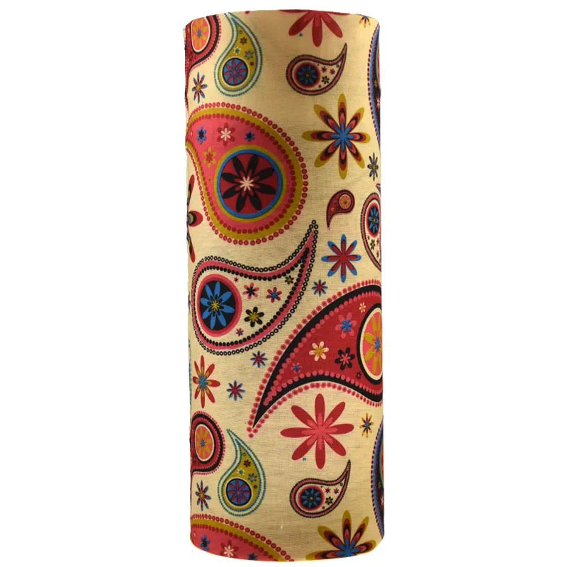 Cotton Camping Print Scarf &amp;amp; Balaclava for Outdoor Sports  R179 / 25X50CM