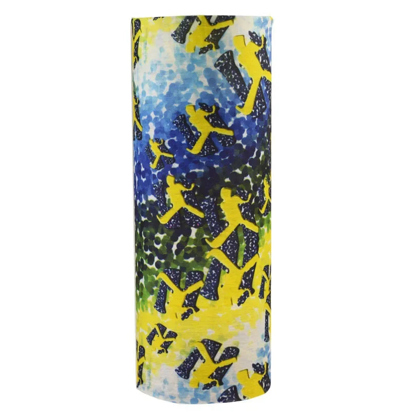 Cotton Camping Print Scarf &amp;amp; Balaclava for Outdoor Sports  R47 / 25X50CM