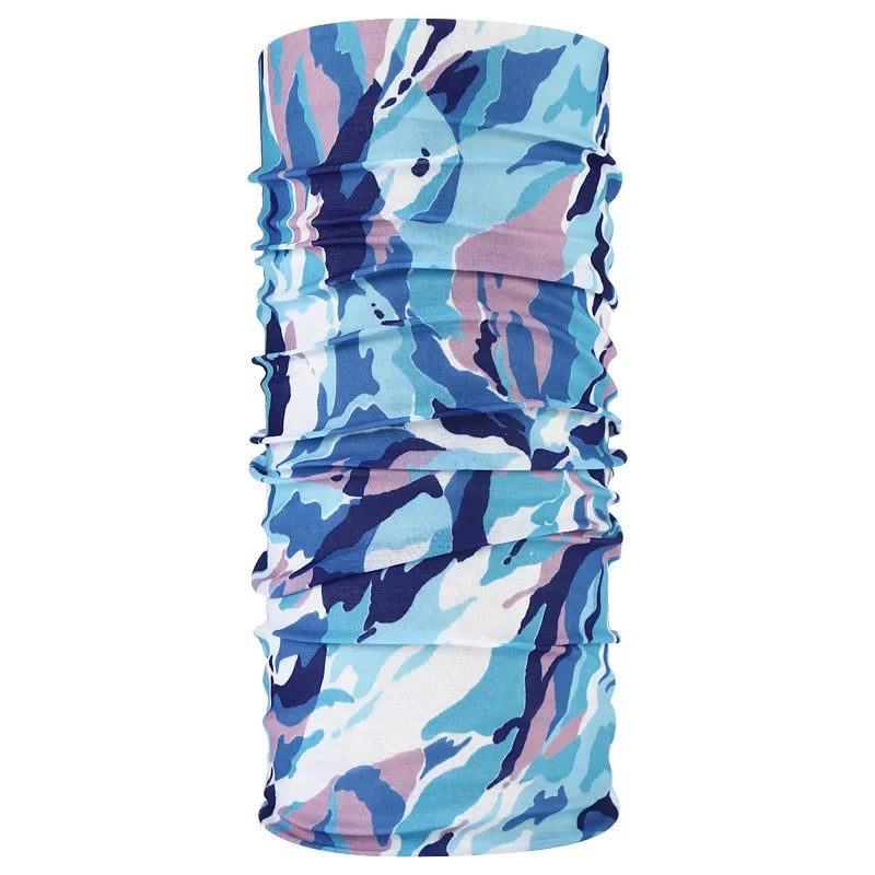 Cotton Camping Print Scarf &amp;amp; Balaclava for Outdoor Sports  R55 / 25X50CM