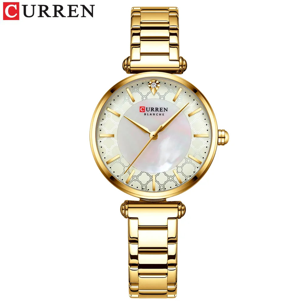 CURREN 2020 New Gold Watch Women Watches Ladies Creative Steel Women's Bracelet Watches Female Waterproof Clock Relogio Feminino